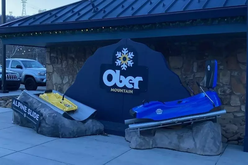Ober Mountain sign