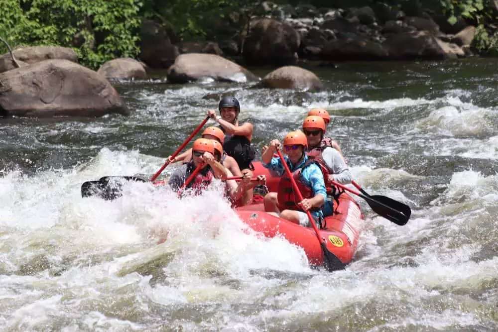 rafting trip