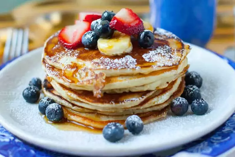 blueberry pancakes