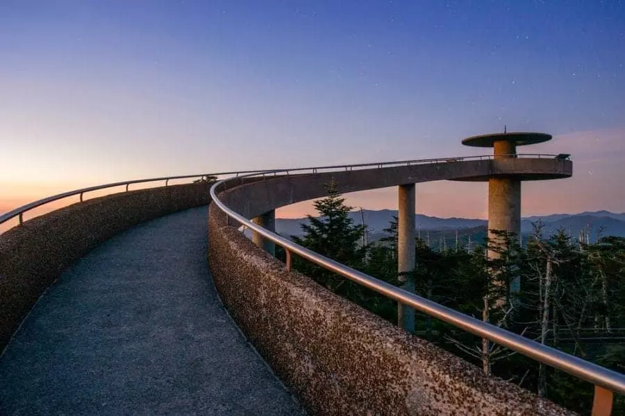 kuwohi observation tower - clingmans dome