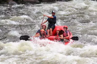 upper river rafting trip