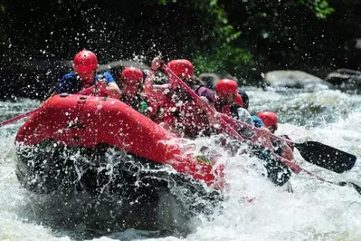 Whitewater rafting in Gatlinburg Tn
