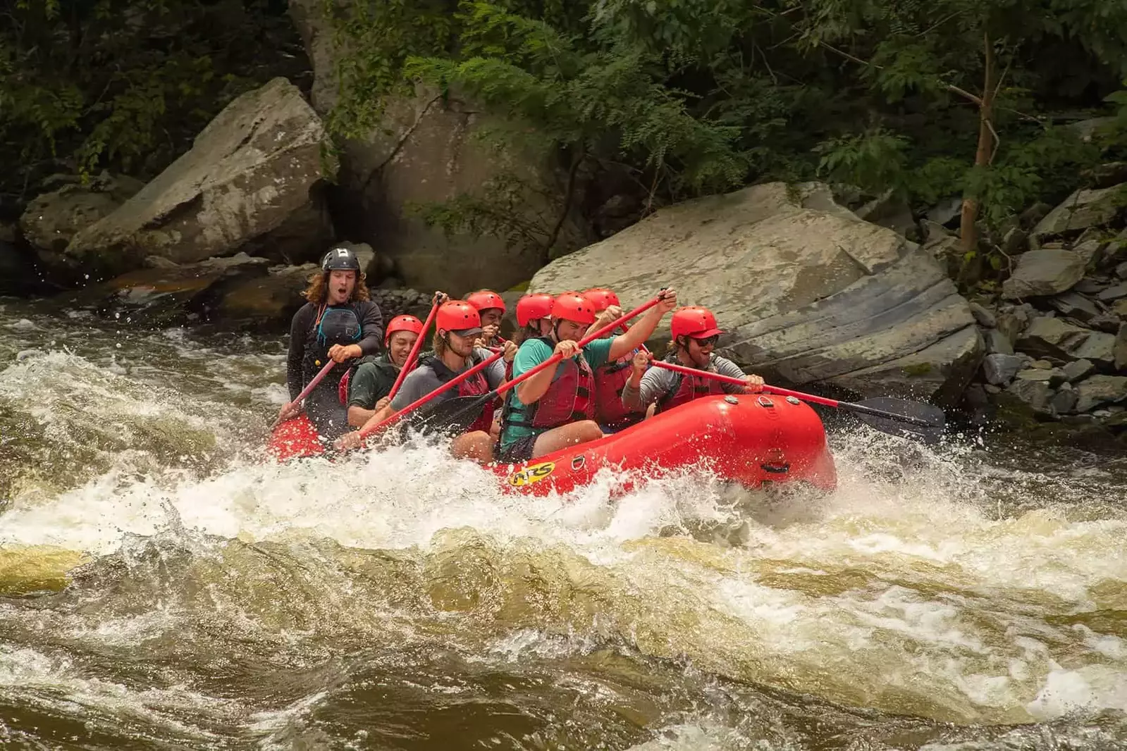upper pigeon river rafting