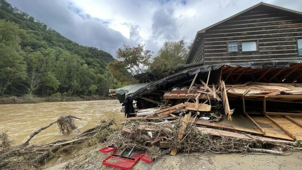floodng and hurricane damage