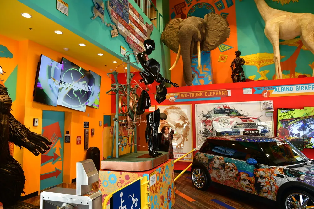 inside Ripley's Believe It or Not! in Gatlinburg TN