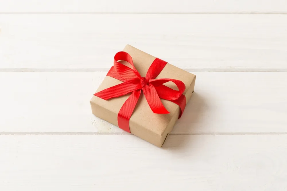wrapped gift