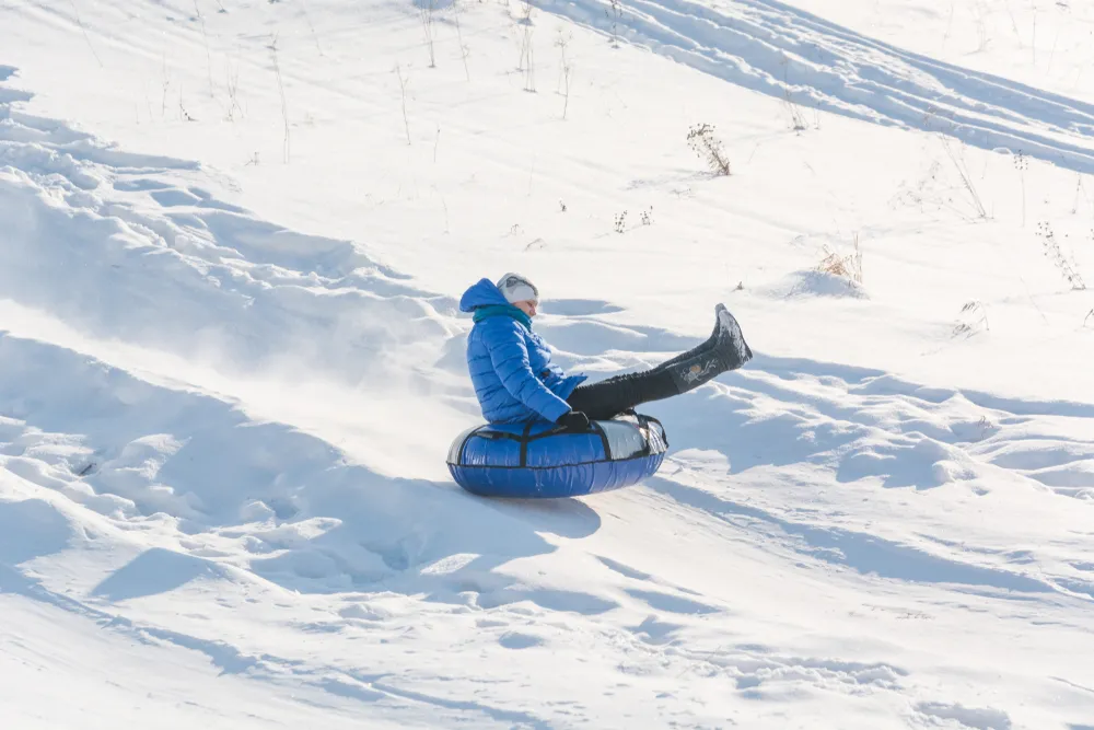 snow tubing - best smoky mountain activities winter