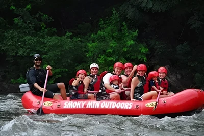 White water rafting on the Pigeon River
