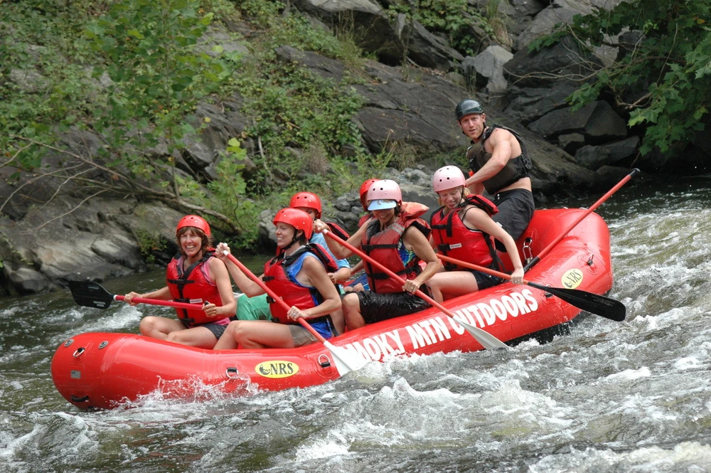 Pigeon River rafting