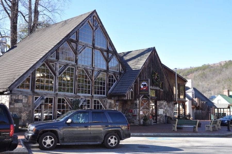 The Smoky Mountain Brewery in Gatlinburg.