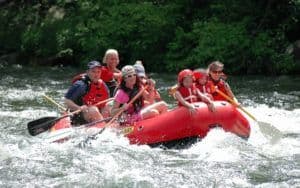 Gatlinburg white water rafting