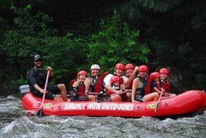 White water rafting on the Pigeon River