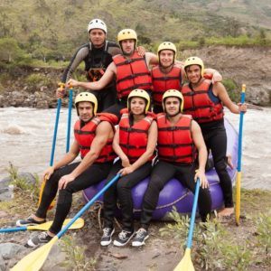 group white water rafting in Gatlinburg