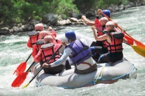 white water rafting in Gatlinburg