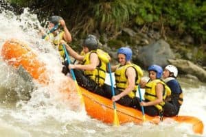 White water rafting