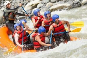 group white water rafting with Smoky Mountain Outdoors on a Smoky Mountain adventure