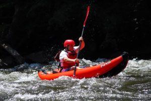 Kayaking in the Smoky Mountains