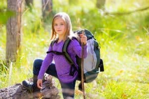 child enjoying Smoky Mountain hiking tours