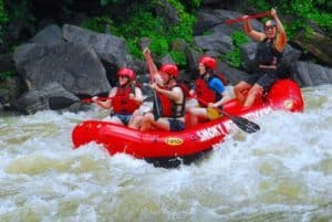 Upper Pigeon River Rafing