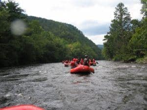 Rafting with Smoky Mountain Outdoors near Gatlinburg Tennessee