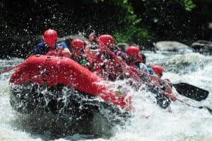 Whitewater rafting in Gatlinburg Tn