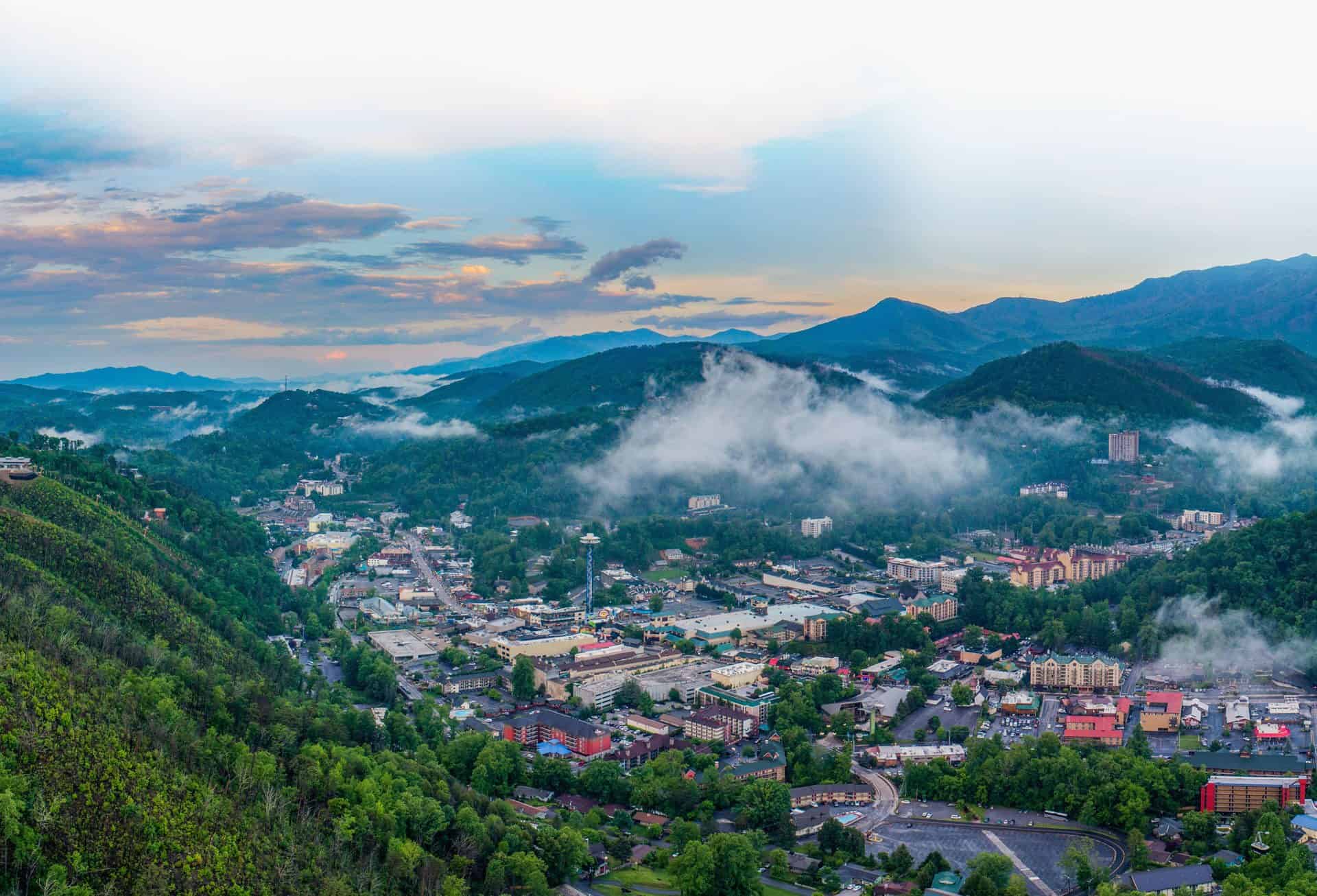 gatlinburg aerial view