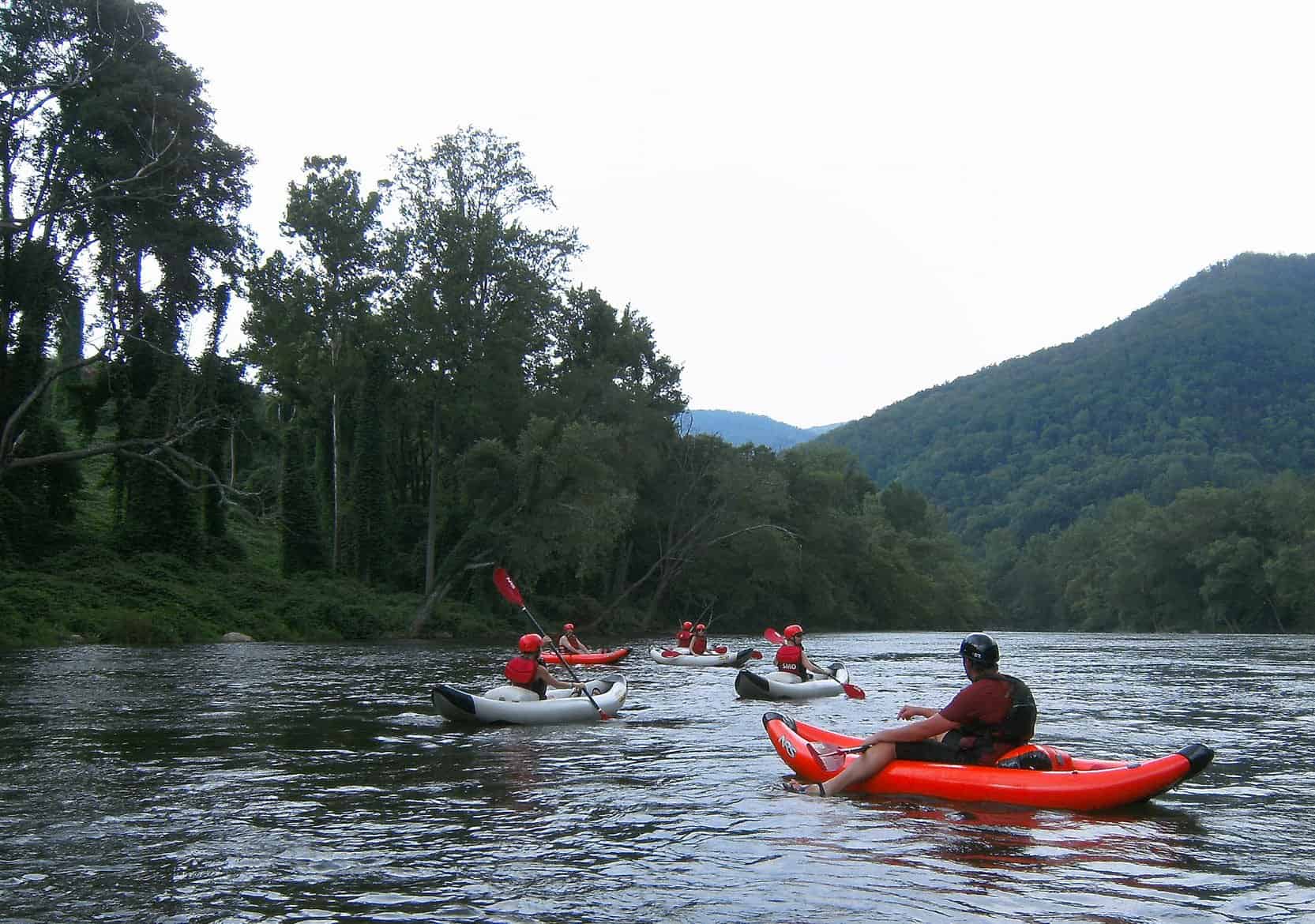 kayaking trips