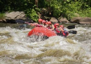 rafting