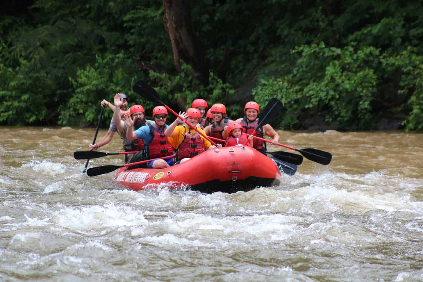 smoky mountain rafting