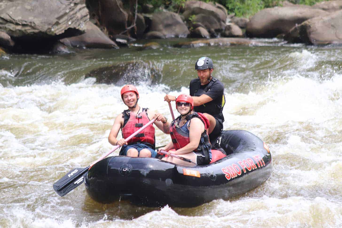 rafting in the smoky mountains