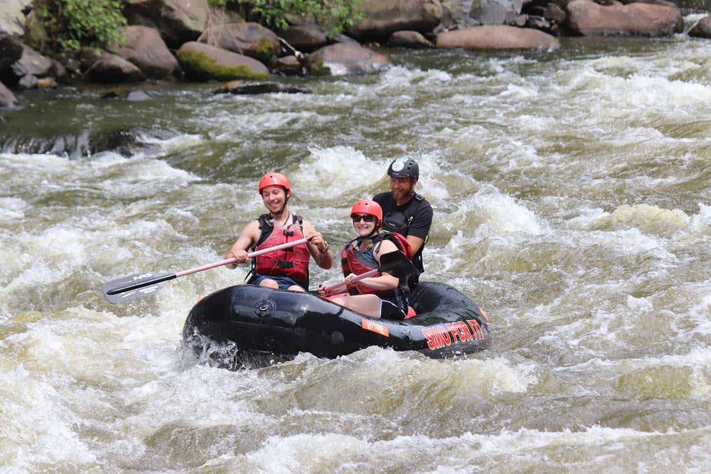 white water rafting