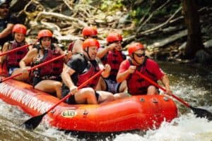 family white water rafting