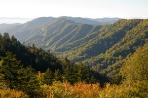 newfound gap smoky mountains