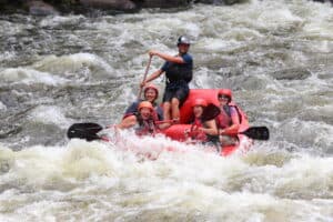 upper river rafting trip