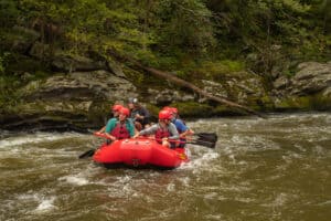 pigeon river white water rafting