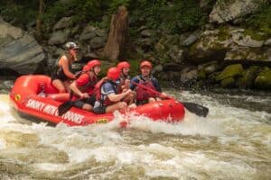 family rafting with SMO