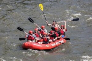 group rafting with Smoky Mountain Outdoors