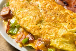 ham and cheese omelette 