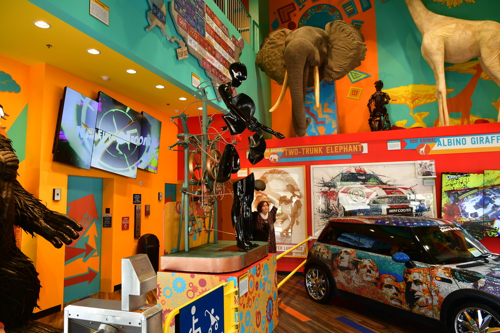 inside Ripley's Believe It or Not! in Gatlinburg TN