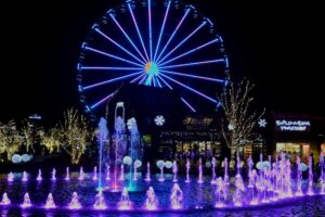 The Island in Pigeon Forge during Winterfest