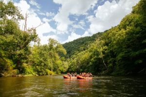 smo on the river with scenery