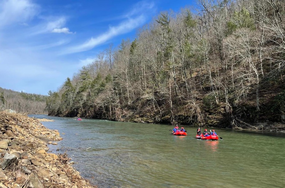 Pigeon River rafting